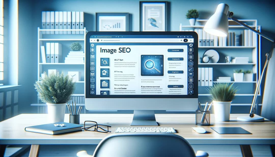 ekran komputera, Image SEO