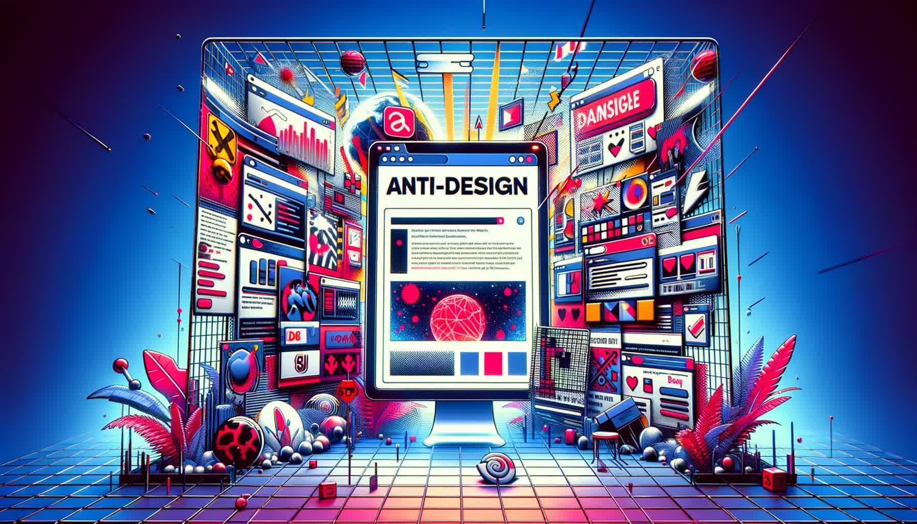 Anty-design w tworzeniu stron WWW: Poznaj jego definicję i wartość dla webdesignerów