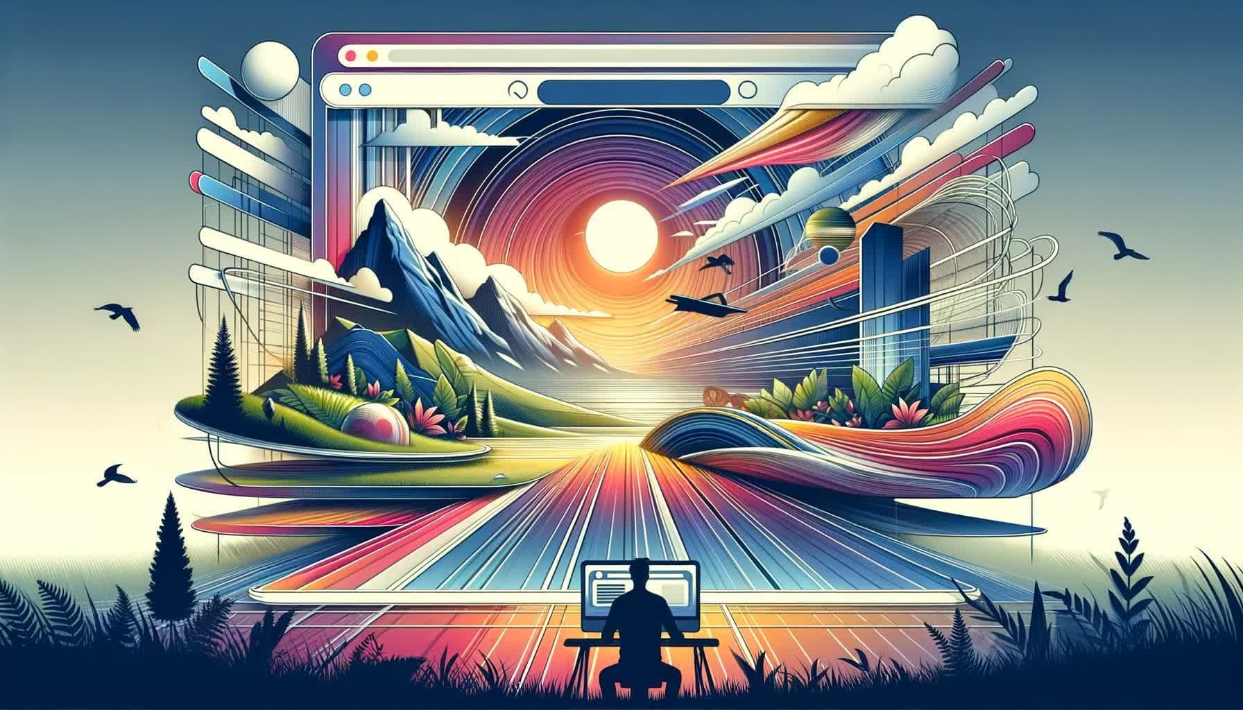 Interaktywny design stron z wykorzystaniem Parallax Scrolling