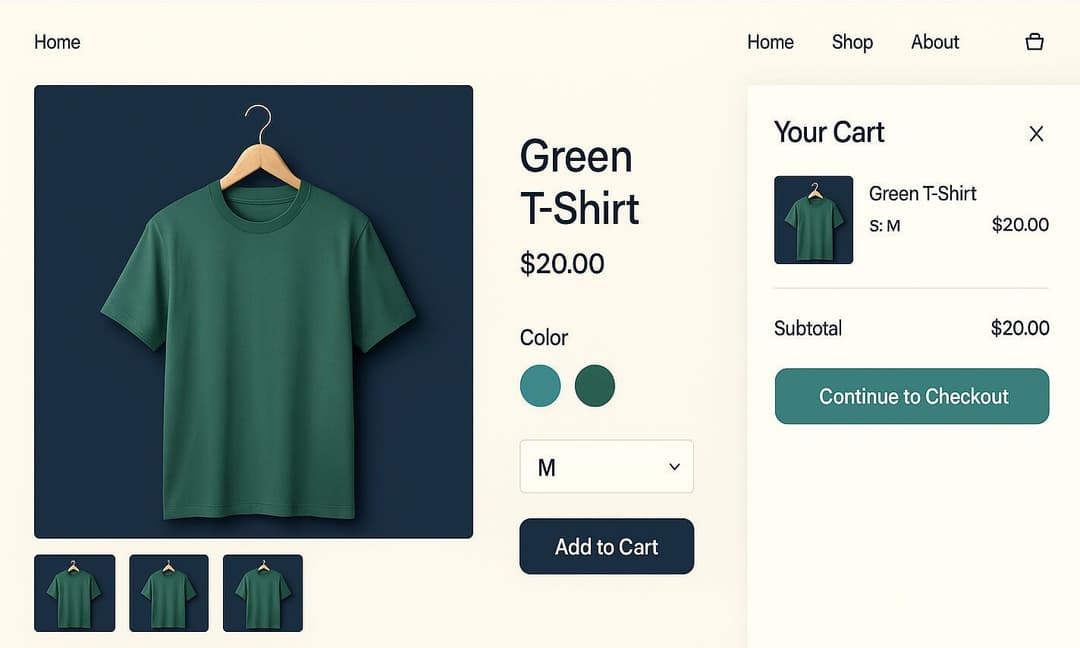 sklep, koszulka, Drupal Commerce