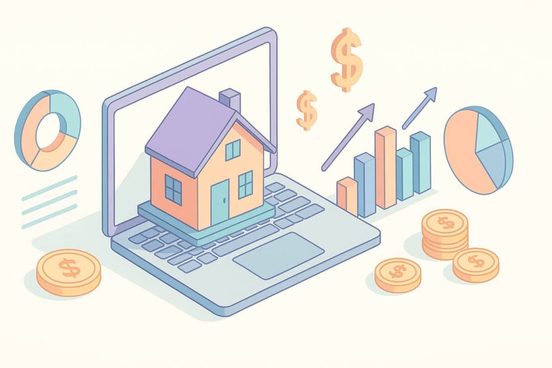 dom, komputer, PropFinTech
