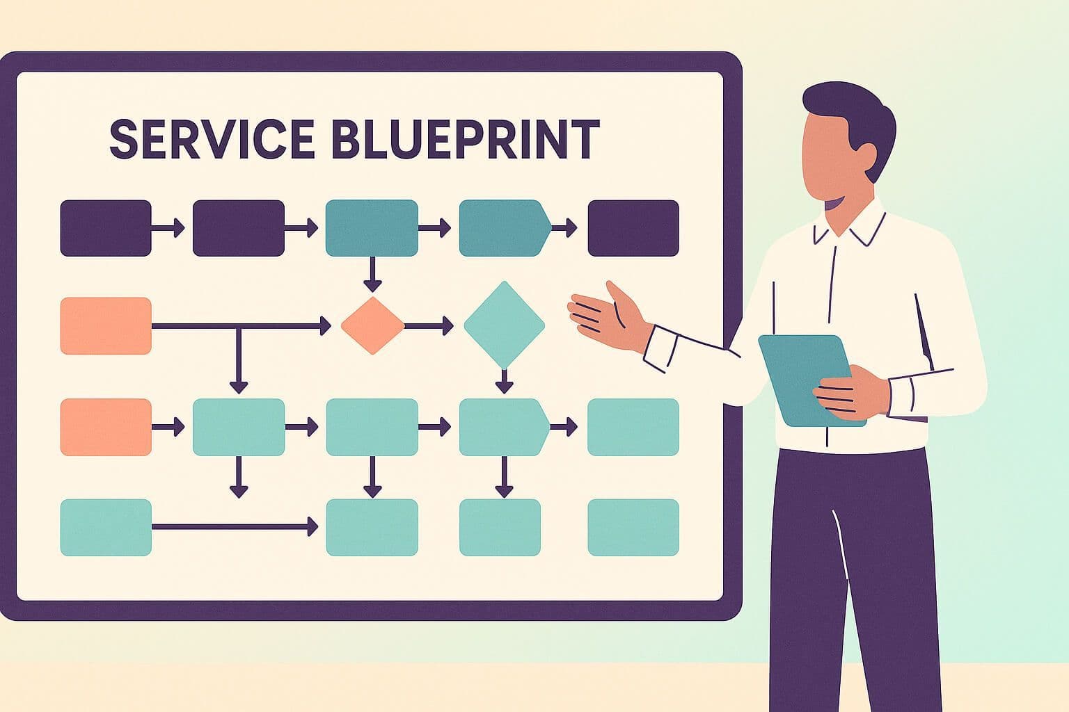Service blueprint - czym jest i jakie są jego zalety?