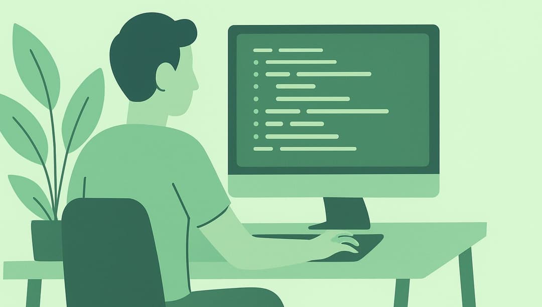 developer przed komputerem, TanStack Router