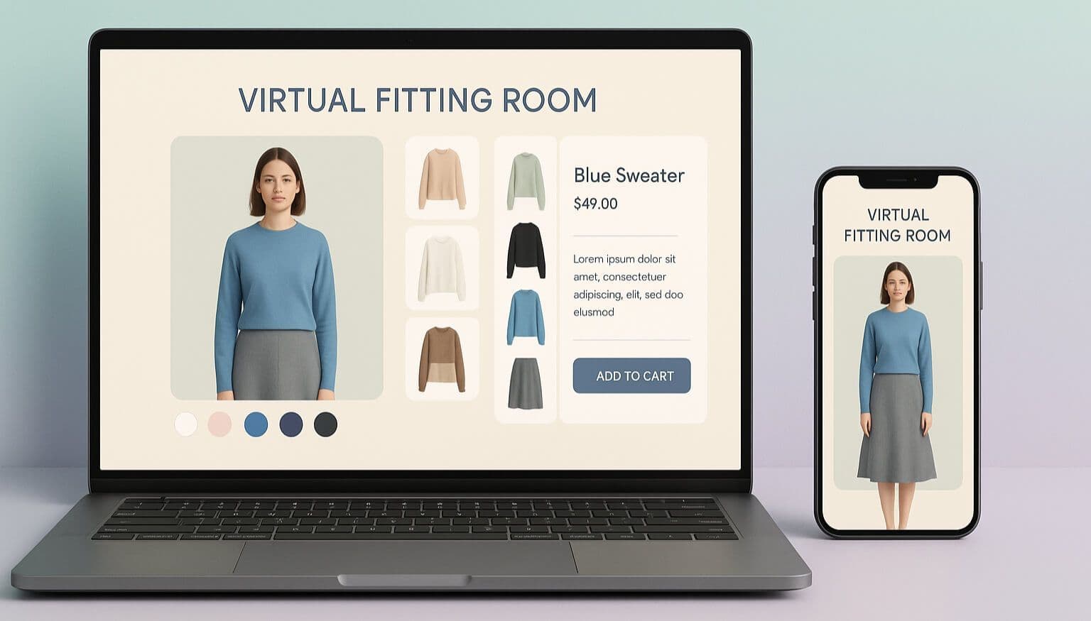 Virtual Fitting Rooms – rewolucja w branży modowej