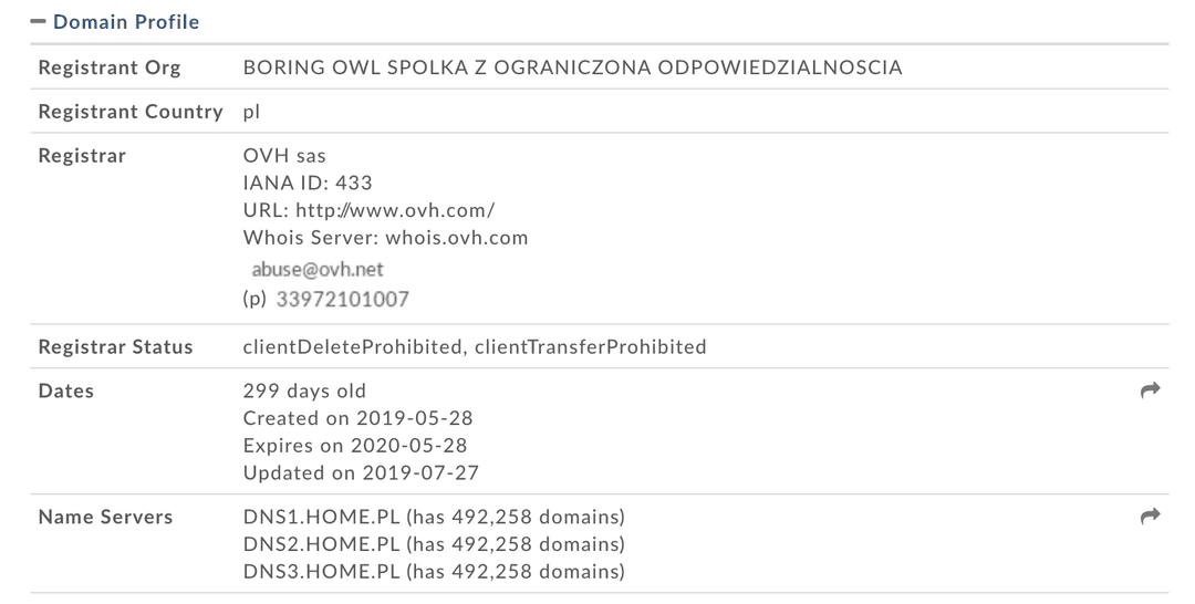 Whois rejestracja domeny, seo onsite