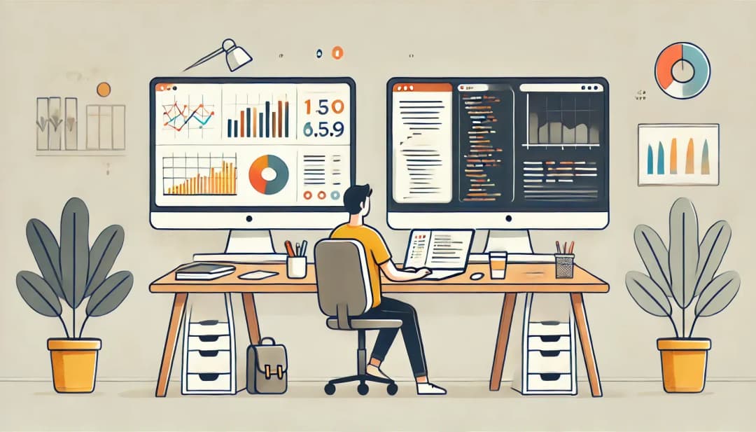 osoba używająca komputera, Splunk
