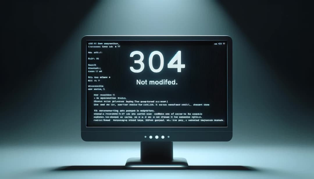 Błąd 304 (Not Modified)
