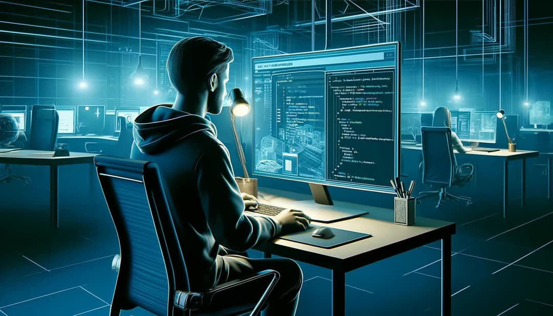 osoba używająca komputera, PhantomJS