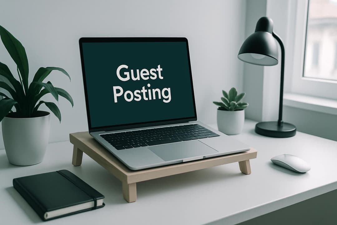 laptop, guest posting