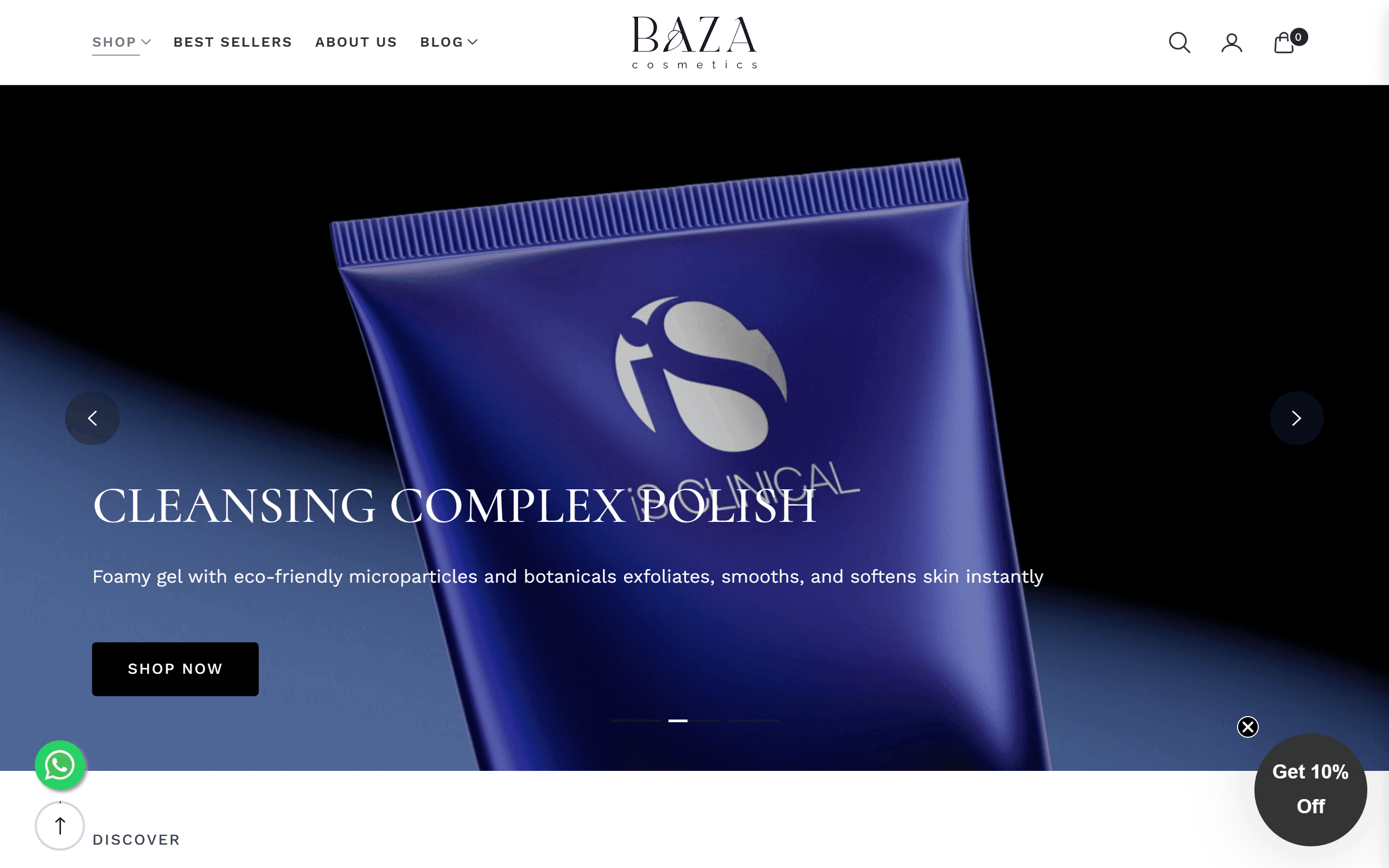 Baza Cosmetics strona głowna