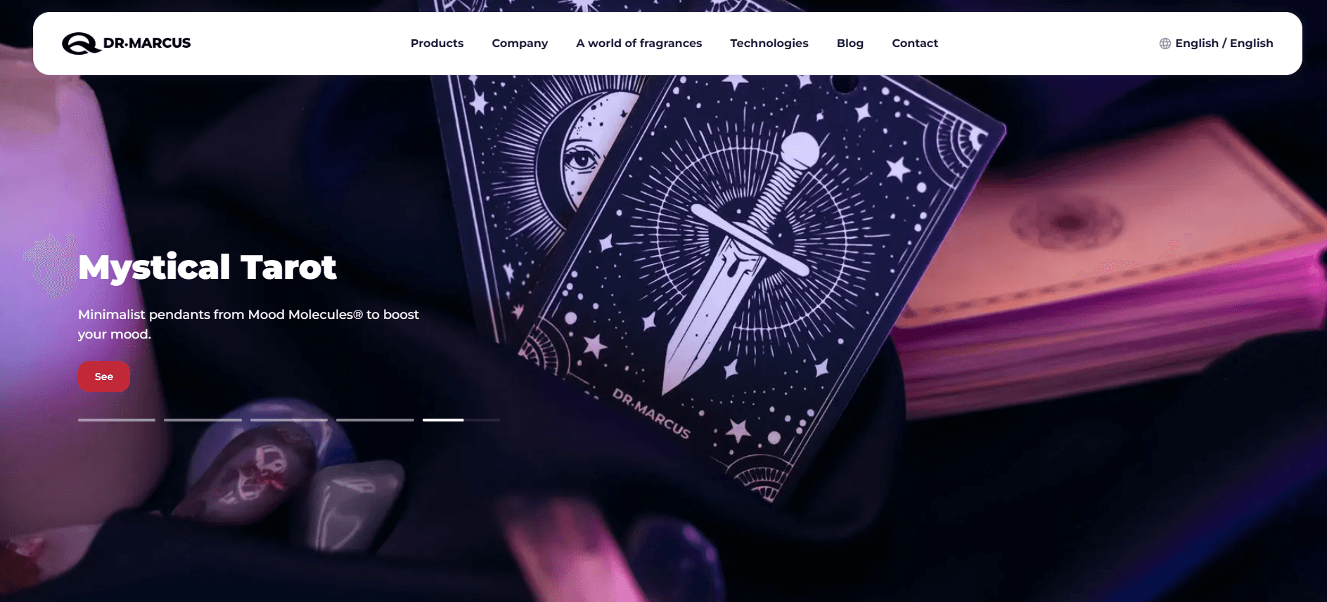 Dr Marcus, homepage