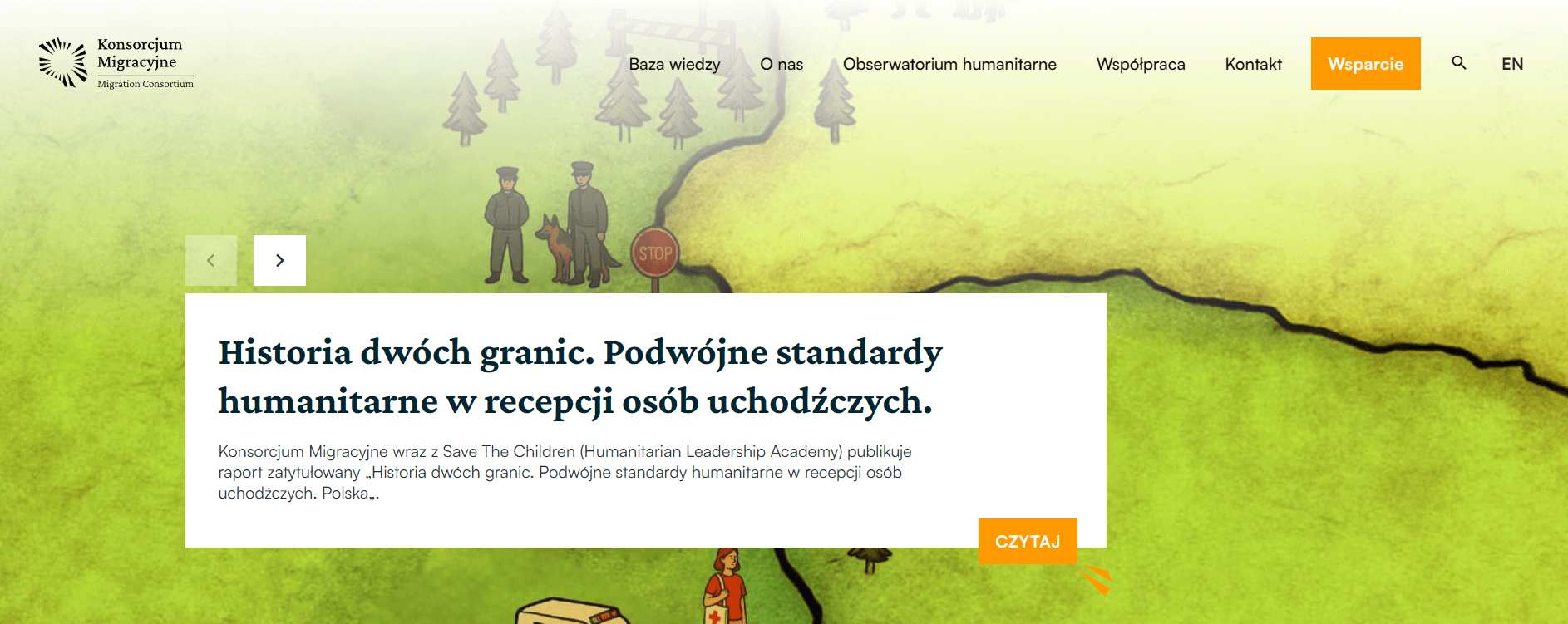 strona głowna, Konsorcjum migracyjne