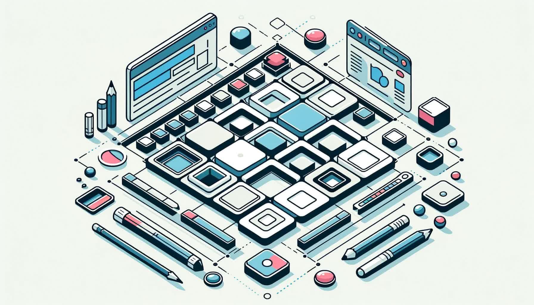Układy siatki modułowej: Podstawy projektowania UI/UX