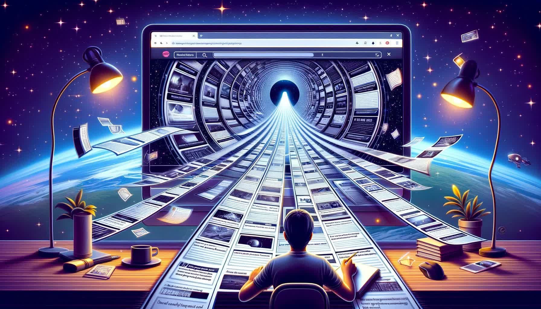 Infinite Scrolling: Analiza wpływu na interakcje użytkowników