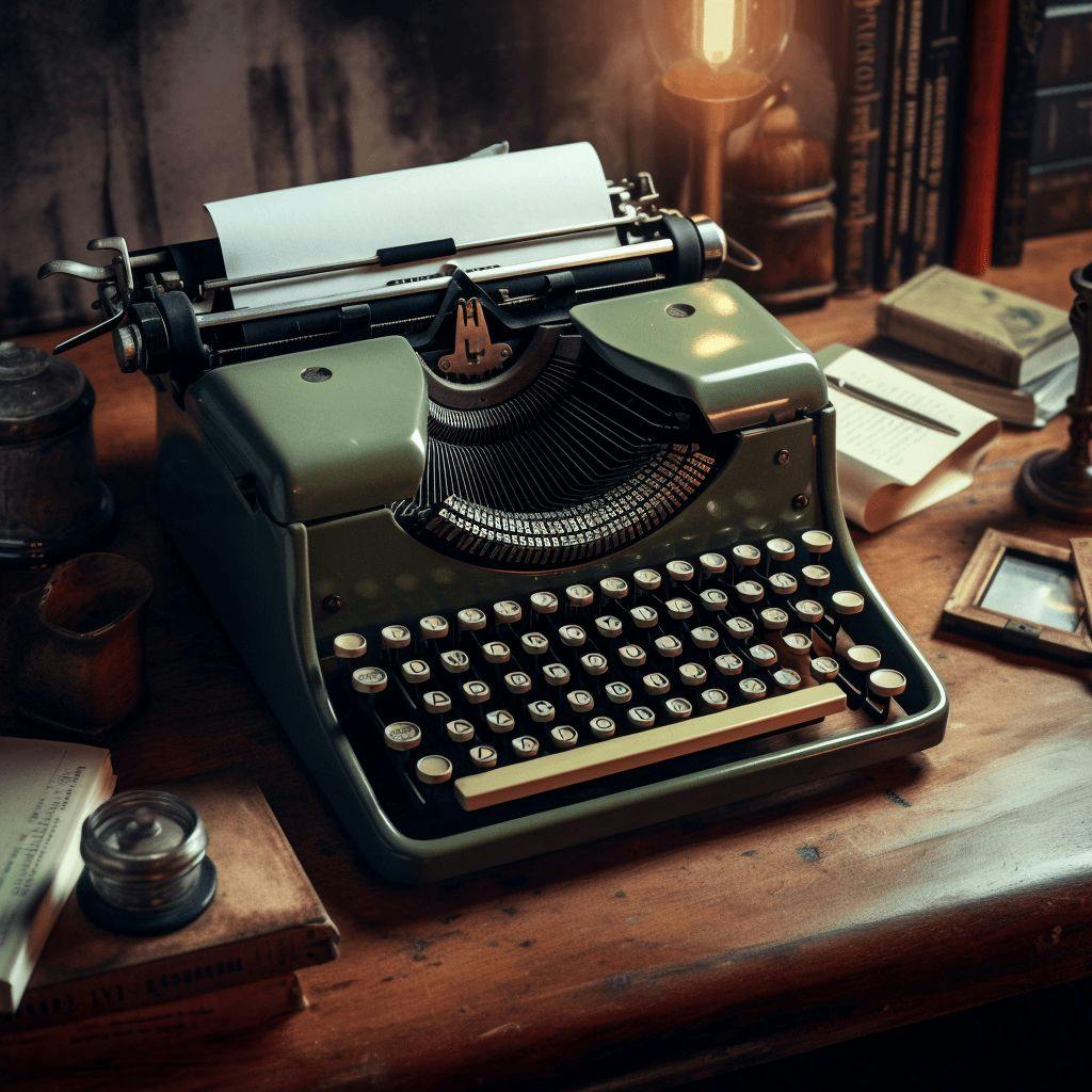 summernote, maszyna do pisania 
