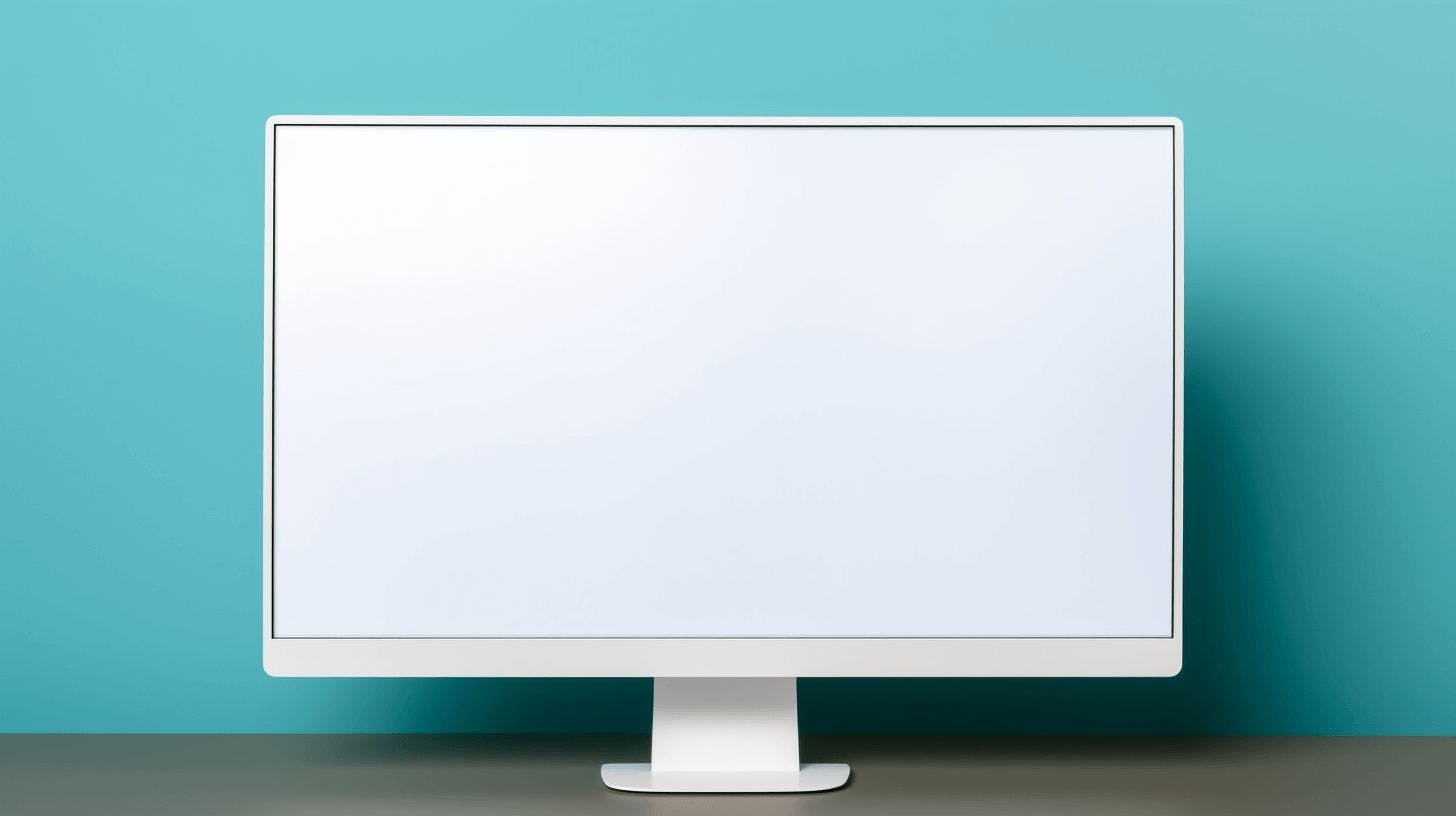 computer screen, whitepaper