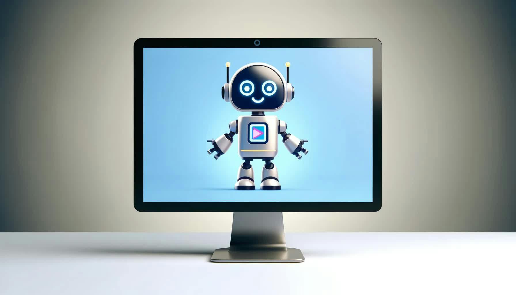 robot na monitorze, X-Robots-Tag